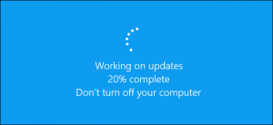 Windows Update Screen