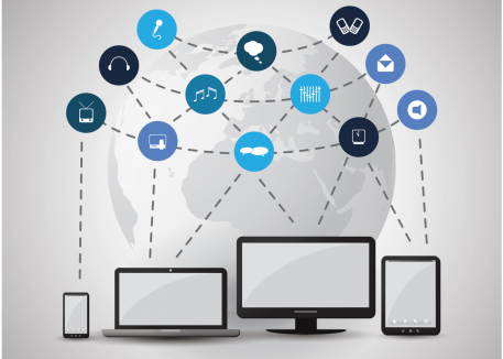 cloud software displaying business information