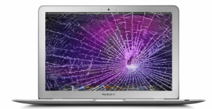 cracked mac laptop screen