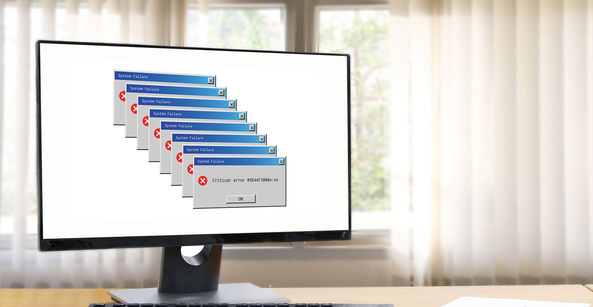 computer running windows 7 after end of life displays error message